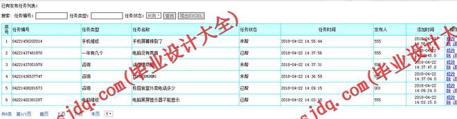 N181基于JSP的校园帮生活互助平台的设计与实现