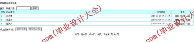 N036基于PHP的超市管理系统的设计与实现