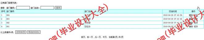 N055基于PHP的企业人事管理系统的设计与实现
