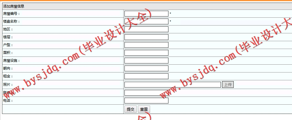 基于SSM的房屋租赁网站的设计与实现