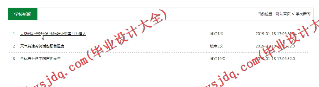 基于SSM的家校通网站的设计与实现