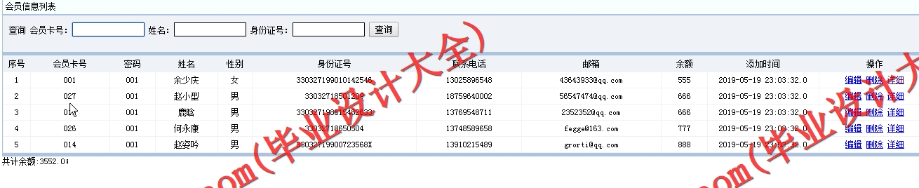 基于SSM的理发店会员管理系统的设计与实现