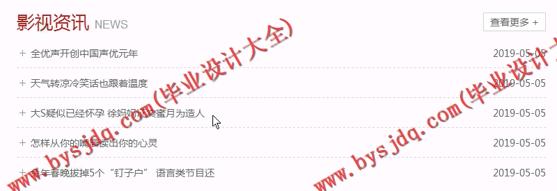 基于SSM的万福影城售票管理系统的设计与实现