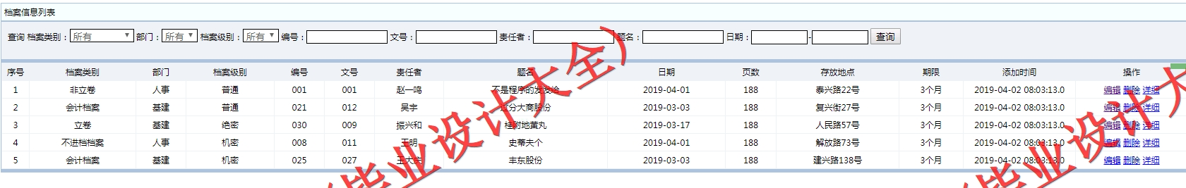 基于SSM的医院档案管理系统的设计与实现