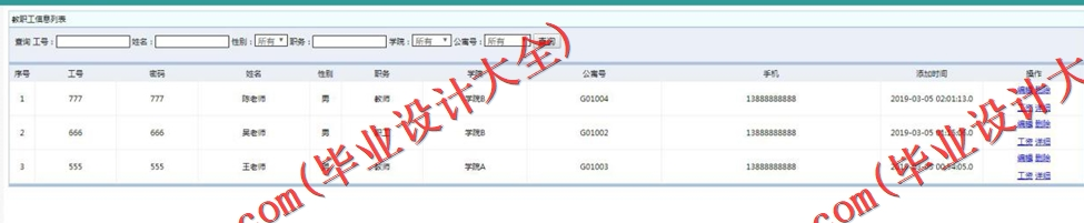 基于SSM的高校后勤信息管理系统的设计与实现