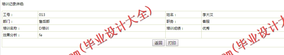 基于SSM的企业培训管理系统的设计与实现
