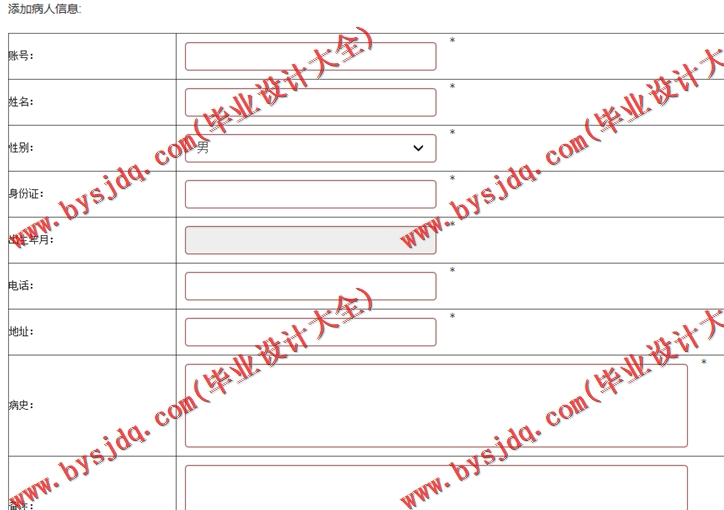 基于SSM的医院病历管理系统的设计与实现